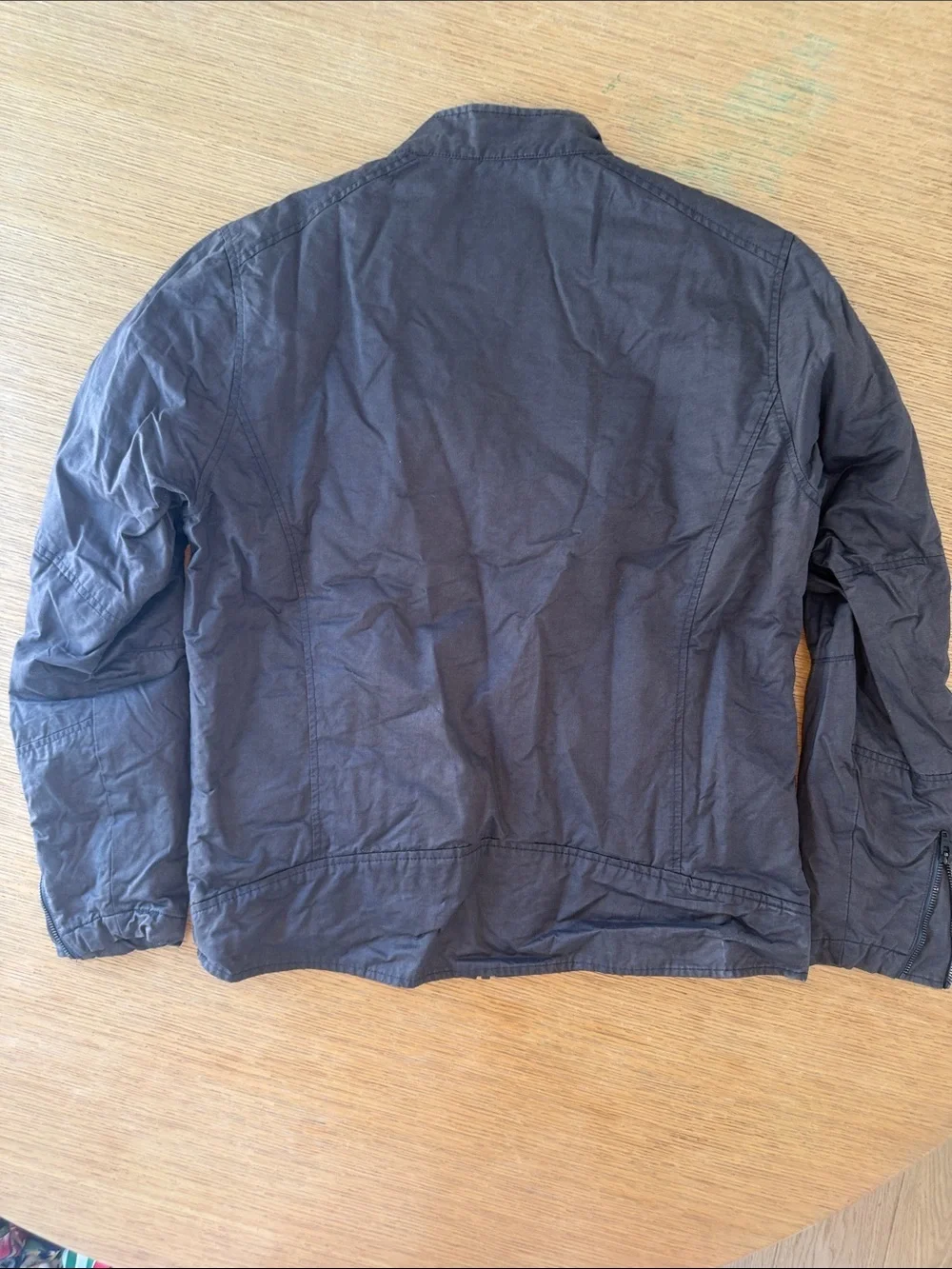 KÜHL Men’s Quilted Lined Zip Jacket Brown Large Outdoor Moto Utility Coat - Picture 4 of 6